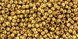 TOHO - Round 11/0 : Permafinish - Galvanized Old Gold  TR-11-PF591